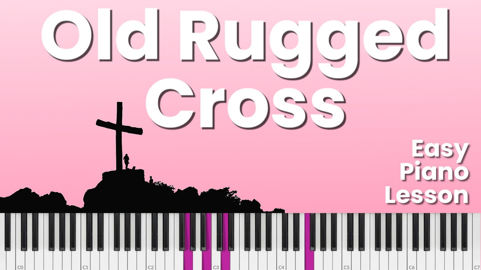 How to Play “Old Rugged Cross” on Piano